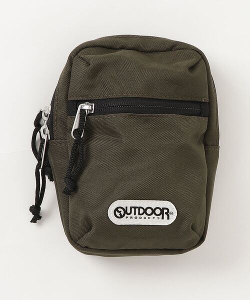 OUTDOOR PRODUCTS（アウトドアプロダクツ）の「カラビナ付きポーチ（ポーチ・メンズ・ブラック/レッド/カーキ/ブルー/ネイビー/イエロー/ミント・FREE）」の3枚目の写真