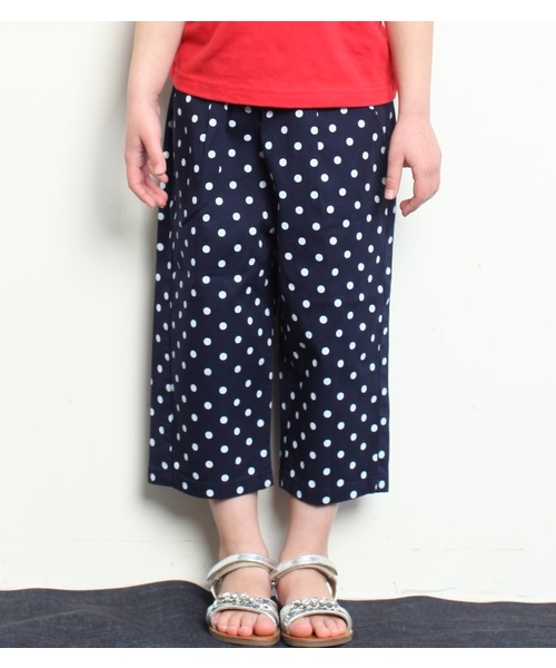 RUGGEDWORKS(ラゲッドワークス)の「総柄ワイドパンツ(その他パンツ・キッズ・ネイビー/ブルー・110cm/90cm/140cm/120cm/100cm/80cm/130cm)」の2枚目の写真