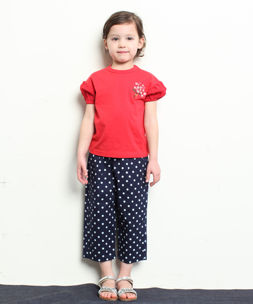 RUGGEDWORKS(ラゲッドワークス)の「総柄ワイドパンツ(その他パンツ・キッズ・ネイビー/ブルー・110cm/90cm/140cm/120cm/100cm/80cm/130cm)」の6枚目の写真