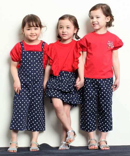 RUGGEDWORKS(ラゲッドワークス)の「総柄ワイドパンツ(その他パンツ・キッズ・ネイビー/ブルー・110cm/90cm/140cm/120cm/100cm/80cm/130cm)」の8枚目の写真