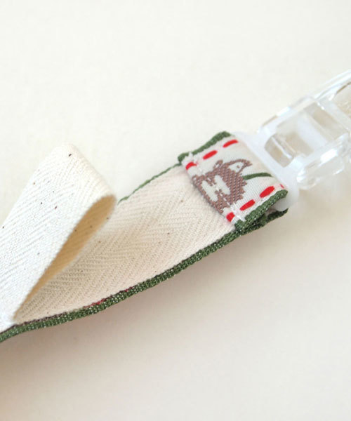 Hoppetta（ホッペッタ）の「【Hoppetta(ホッペッタ)】 マルチクリップ2本セット（その他ベビー用品・キッズ・ホワイト×グリーン・ONE SIZE）」の5枚目の写真