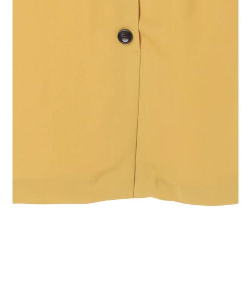 YECCA VECCA(イェッカヴェッカ)の「・ベルトナロースカート(スカート・レディース・ブラック/イエロー/カーキ/ネイビー・FREE)」の13枚目の写真