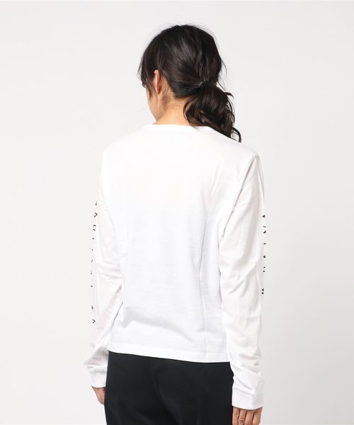 Hurley (ハーレー)の「W CATCH FEELINGS PERF TEE LS(Tシャツ/カットソー・レディース・ホワイト/ブラック/イエロー・SMALL/X-SMALL)」の8枚目の写真