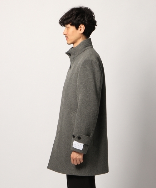 GLOBAL WORK(グローバルワーク)の「ケープメリノスタンドコート/792250(その他アウター・メンズ・ブラウン/グレー/ダークブルー・SMALL/MEDIUM/LARGE/X-LARGE)」の4枚目の写真