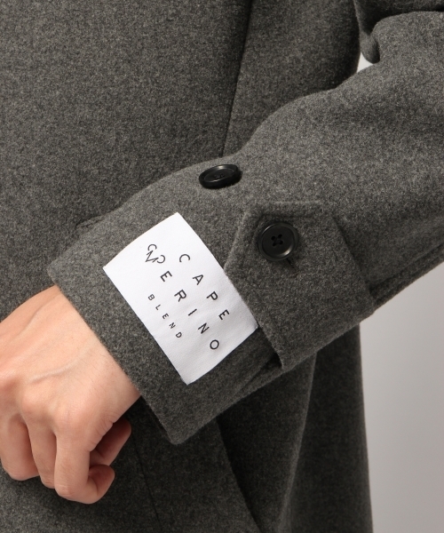 GLOBAL WORK(グローバルワーク)の「ケープメリノスタンドコート/792250(その他アウター・メンズ・ブラウン/グレー/ダークブルー・SMALL/MEDIUM/LARGE/X-LARGE)」の17枚目の写真
