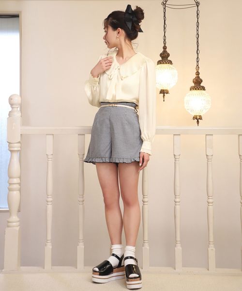 one after another NICE CLAUP（ワンアフターアナザーナイスクラップ）の「ライン入り厚底サンダル（サンダル・レディース・ブラック・SMALL/MEDIUM/LARGE）」の12枚目の写真