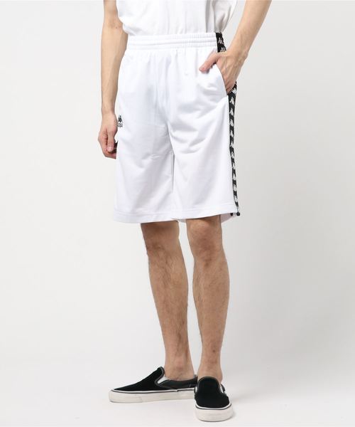 Kappa(カッパ)の「カッパ Kappa ハーフパンツ(LIFESTYLE BANDA)(その他パンツ・メンズ・ホワイト/ブラック/レッド・M/L/XL)」の2枚目の写真
