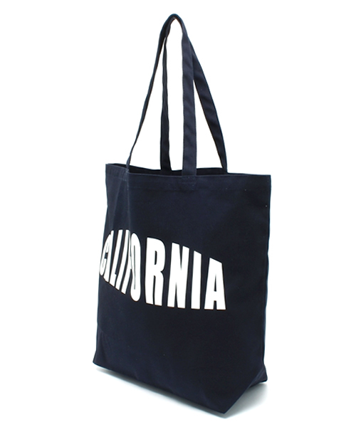 WEGO(ウィゴー)の「WEGO/californiaカラートートバッグ(トートバッグ・メンズ・ネイビー/レッド・FREE)」の3枚目の写真