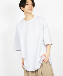 Bling Leads/梨地BIGクルーネックTシャツ