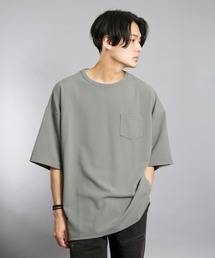 Bling Leads/梨地BIGクルーネックTシャツ