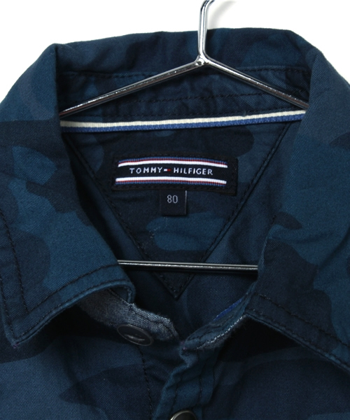 TOMMY HILFIGER（トミーヒルフィガー）の「STILES PRINTED SHIRT L/S（シャツ/ブラウス・キッズ・ネイビー・80/100/120/110/90）」の3枚目の写真