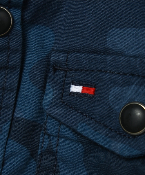 TOMMY HILFIGER（トミーヒルフィガー）の「STILES PRINTED SHIRT L/S（シャツ/ブラウス・キッズ・ネイビー・80/100/120/110/90）」の6枚目の写真