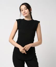 CLANE | NO SLEEVE THERMAL TOPS(Tシャツ/カットソー)