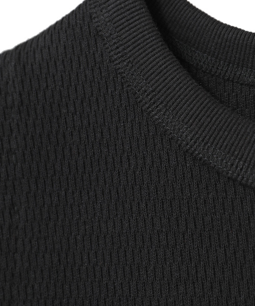 CLANE(クラネ)の「NO SLEEVE THERMAL TOPS(Tシャツ/カットソー・レディース・ホワイト/ブラック/ベージュ・1/2)」の11枚目の写真
