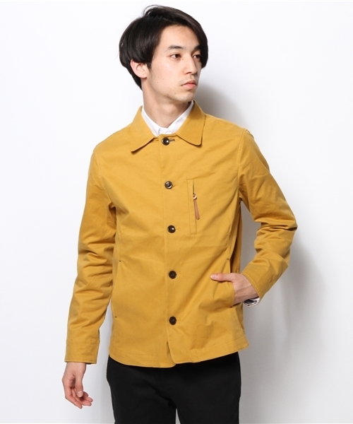 SHIPS(シップス)の「SCO: ツイル カバージャケット(ブルゾン・メンズ・ネイビー/ピンクゴールド/オリーブ・LARGE/MEDIUM/SMALL)」の3枚目の写真