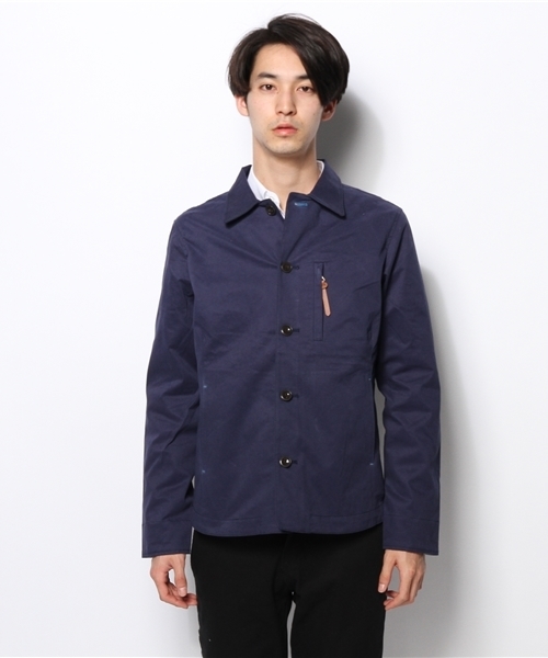 SHIPS(シップス)の「SCO: ツイル カバージャケット(ブルゾン・メンズ・ネイビー/ピンクゴールド/オリーブ・LARGE/MEDIUM/SMALL)」の5枚目の写真