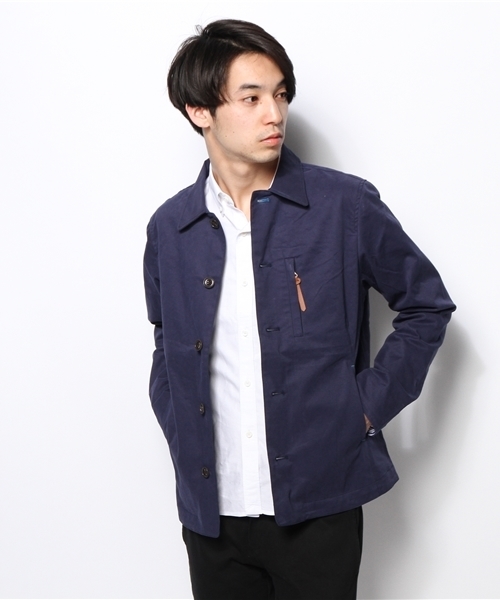 SHIPS(シップス)の「SCO: ツイル カバージャケット(ブルゾン・メンズ・ネイビー/ピンクゴールド/オリーブ・LARGE/MEDIUM/SMALL)」の10枚目の写真