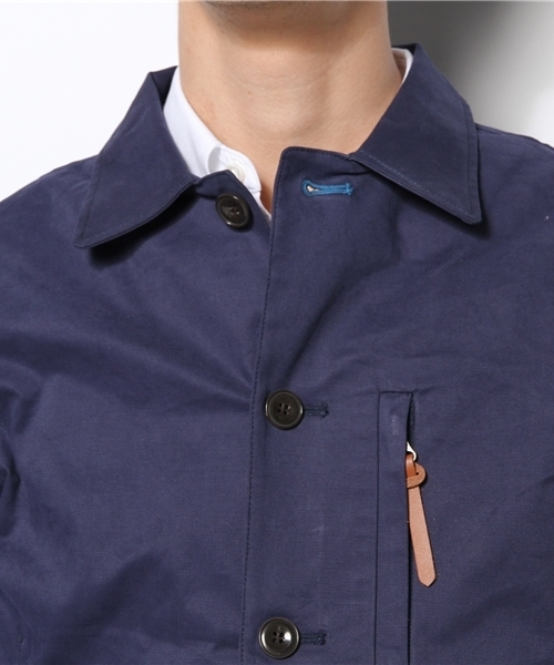 SHIPS(シップス)の「SCO: ツイル カバージャケット(ブルゾン・メンズ・ネイビー/ピンクゴールド/オリーブ・LARGE/MEDIUM/SMALL)」の9枚目の写真