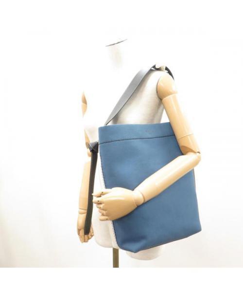通勤にも☆【CELINE】セリーヌ MEO ハンドバッグ ブランド古着】TWISTED CABAS SMALL ツイステッド カバ スモール