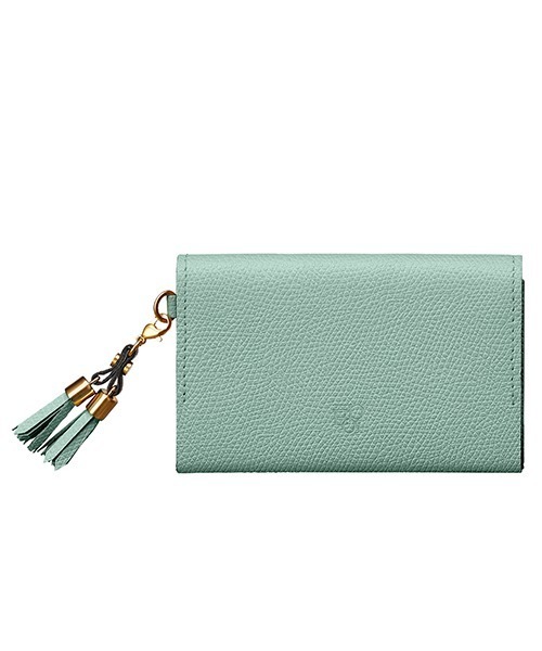 Epoi（エポイ）の「シキ　名刺入れ（名刺入れ・レディース・ベージュ/レッド/オレンジ/グリーン系その他2/ホワイト/ライトブルー/ブラック/ネイビー/グレー/ピンク/ライム/ライトグリーン/グリーン系その他/ブルー系その他/イエロー系その他/オレンジ系その他/グリーン系その他3/ブルー系その他2/ブルーパープル/ピンク系その他2/グリーン系その他4/レッド系その他/ライトイエロー/ふじ色系/グレー系その他2/ブラウン系1/ピンク系その他3・FREE）」の8枚目の写真