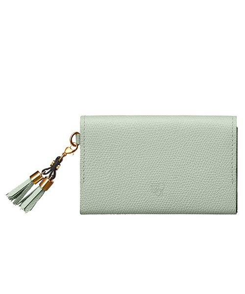 Epoi（エポイ）の「シキ　名刺入れ（名刺入れ・レディース・ベージュ/レッド/オレンジ/グリーン系その他2/ホワイト/ライトブルー/ブラック/ネイビー/グレー/ピンク/ライム/ライトグリーン/グリーン系その他/ブルー系その他/イエロー系その他/オレンジ系その他/グリーン系その他3/ブルー系その他2/ブルーパープル/ピンク系その他2/グリーン系その他4/レッド系その他/ライトイエロー/ふじ色系/グレー系その他2/ブラウン系1/ピンク系その他3・FREE）」の11枚目の写真