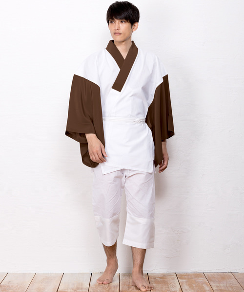 KYOETSU（キョウエツ）の「洗えるメンズ半襦袢（和装小物・メンズ・ホワイト/グレー/ネイビー/ブラウン/ブラック・LL/S/M/L）」の22枚目の写真