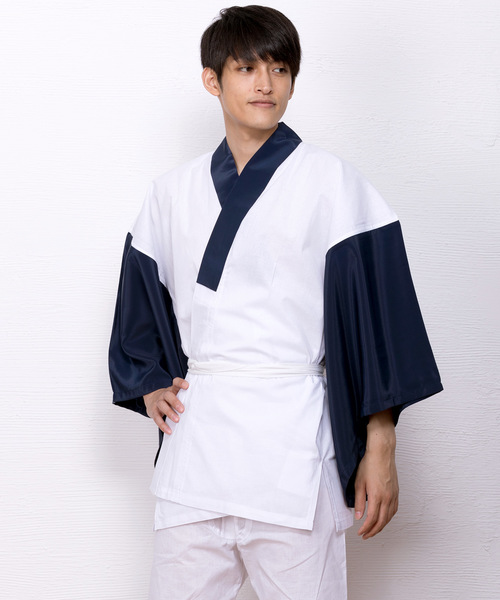 KYOETSU（キョウエツ）の「洗えるメンズ半襦袢（和装小物・メンズ・ホワイト/グレー/ネイビー/ブラウン/ブラック・LL/S/M/L）」の20枚目の写真