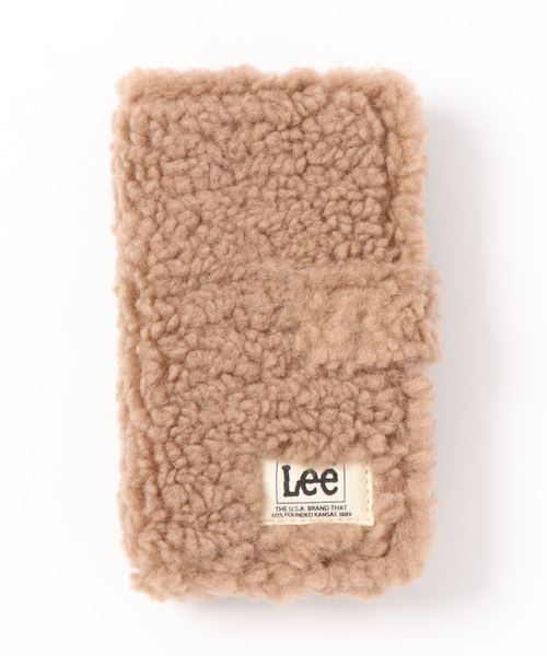 SMIR NASLI(サミールナスリ)の「【Lee×SMIRNASLI】ボアモバイルケース X/Xs(スマホケース/カバー・レディース・ベージュ/オフホワイト/ピンク/グリーン/レオパード・フリー)」の3枚目の写真