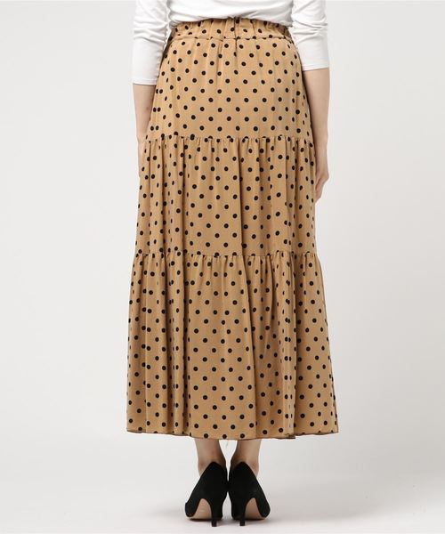 185t*美品 サクラ SACRA ペイズリーティアードロングスカート サクラ ロングスカート 美品 185t*美品 サクラ SACRA ペイズリー