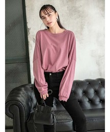 fifth | カットオフオーバーサイズロングTシャツ(Tシャツ/カットソー)