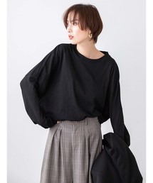 カットオフオーバーサイズロングTシャツ