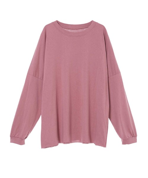 fifth(フィフス)の「カットオフオーバーサイズロングTシャツ(Tシャツ/カットソー・レディース・ブラック/パープル/ホワイト・MEDIUM)」の17枚目の写真