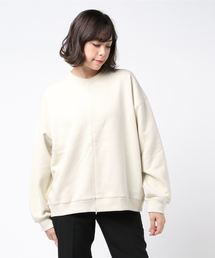 LOWRYS FARM | ウラケクルーＺＩＰプルオーバー　855444(Tシャツ/カットソー)