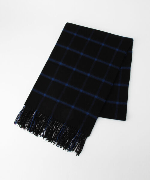 NOLLEY’S（ノーリーズ）の「【TWEED MILL/ツイードミル】チェックストール（ストール/ショール・レディース・ブラック系その他/ブラウン系その他/イエロー系その他/ホワイト系その他2/ブラック系その他2・FREE）」の3枚目の写真