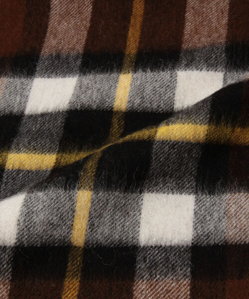 NOLLEY’S（ノーリーズ）の「【TWEED MILL/ツイードミル】チェックストール（ストール/ショール・レディース・ブラック系その他/ブラウン系その他/イエロー系その他/ホワイト系その他2/ブラック系その他2・FREE）」の11枚目の写真