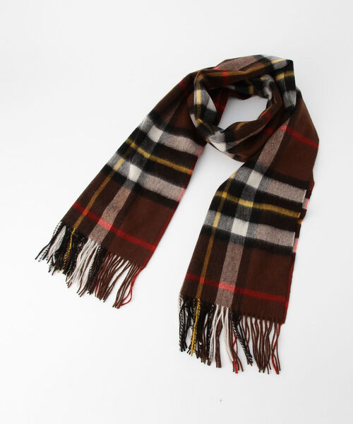 NOLLEY’S（ノーリーズ）の「【TWEED MILL/ツイードミル】チェックストール（ストール/ショール・レディース・ブラック系その他/ブラウン系その他/イエロー系その他/ホワイト系その他2/ブラック系その他2・FREE）」の10枚目の写真