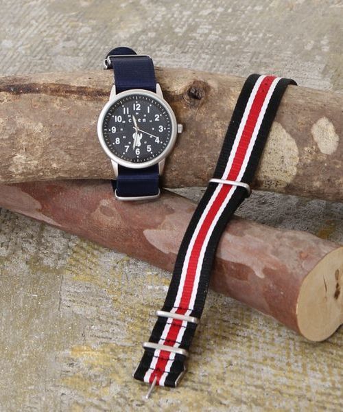 coen（コーエン）の「プレッピーウォッチ（アナログ腕時計・メンズ・ブラック/オリーブ/ネイビー・フリー）」の14枚目の写真