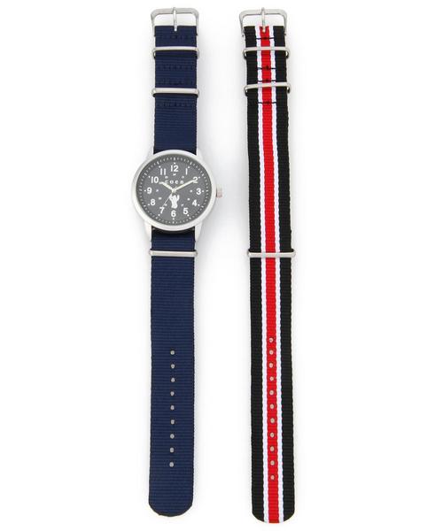 coen（コーエン）の「プレッピーウォッチ（アナログ腕時計・メンズ・ブラック/オリーブ/ネイビー・フリー）」の11枚目の写真