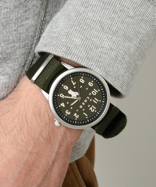 coen（コーエン）の「プレッピーウォッチ（アナログ腕時計・メンズ・ブラック/オリーブ/ネイビー・フリー）」の12枚目の写真