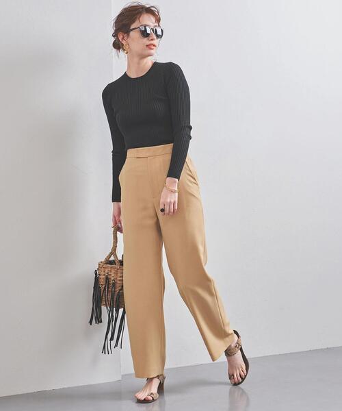 UNITED ARROWS(ユナイテッドアローズ)の「UBCB リブ クルーネック ロングスリーブニット†(ニット/セーター・レディース・ライトブルー/ライム/オフホワイト/ブラック・フリー)」の21枚目の写真