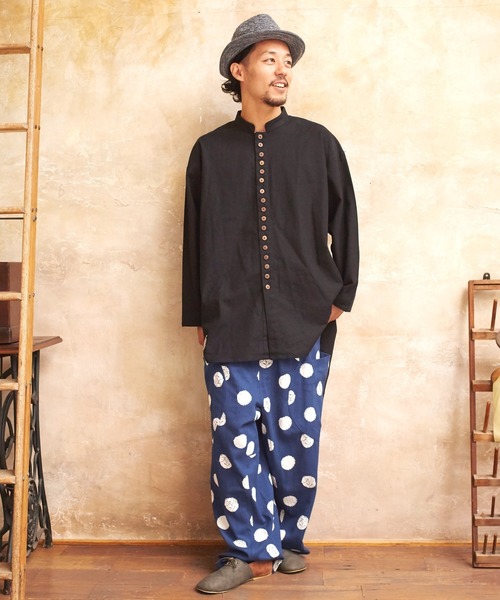 チャイハネ（チャイハネ）の「【チャイハネ】変わり編みハット（ハット・メンズ・ホワイト/グレー・FREE）」の11枚目の写真