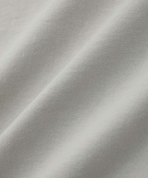 ADAM ET ROPE'（アダムエロペ）の「〈ヘビーウェイト〉ドヅメスウェット ドロップショルダーT（Tシャツ/カットソー・メンズ・ホワイト/ライトグレー/ブラウン系その他・M/L）」の11枚目の写真