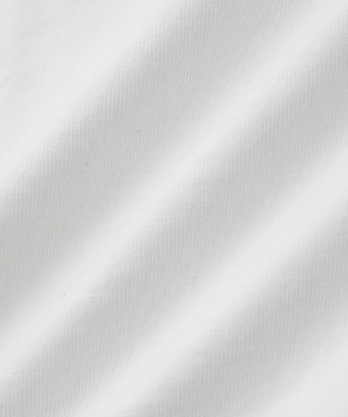 ADAM ET ROPE'（アダムエロペ）の「〈ヘビーウェイト〉ドヅメスウェット ドロップショルダーT（Tシャツ/カットソー・メンズ・ホワイト/ライトグレー/ブラウン系その他・M/L）」の10枚目の写真