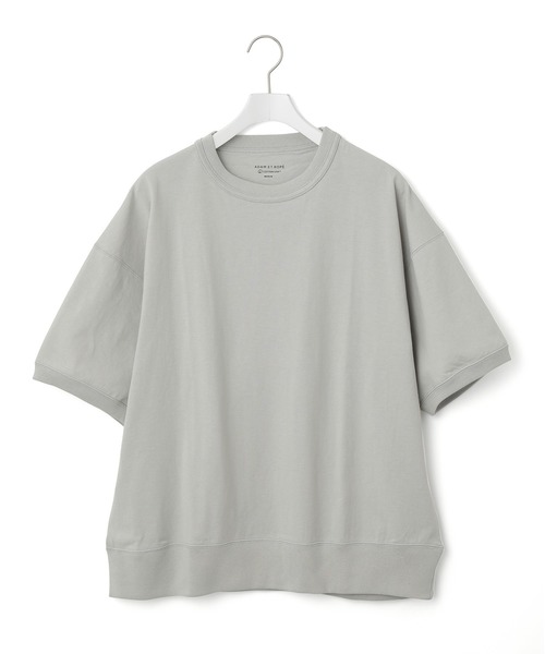 ADAM ET ROPE'（アダムエロペ）の「〈ヘビーウェイト〉ドヅメスウェット ドロップショルダーT（Tシャツ/カットソー・メンズ・ホワイト/ライトグレー/ブラウン系その他・M/L）」の14枚目の写真