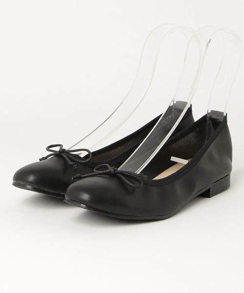 Louise coeur（ルイーズクー）の「【Made in Japan】Louise coeur 191834  フラットシューズ（バレエシューズ・レディース・ブラック/シルバー/ミント/キャメル・23.5cm/24.5cm/23.0cm/24.0cm/22.5cm）」の2枚目の写真