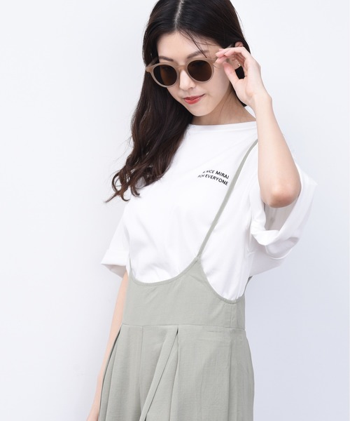 ap retro（アプレトロ）の「アソートバックプリントTEEシャツ【ZOZO限定アイテム】（Tシャツ/カットソー・レディース・ホワイト系その他/ベージュ系その他/オフホワイト/ブラック/ベージュ/ブラック系その他/ブラウン系その他/グレー系その他2/ベージュ系その他3/ライトベージュ/テラコッタ/チャコールグレー/ブラウン系その他2/ブラウン・FREE）」の21枚目の写真