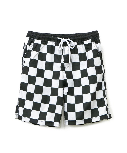 Healthknit Product(ヘルスニットプロダクト)の「Healthknit Product/ヘルスニットプロダクト スイミングパンツ(水着・メンズ・ブラック/その他1/チェック/トリコロール・LARGE/X-LARGE/MEDIUM)」の1枚目の写真