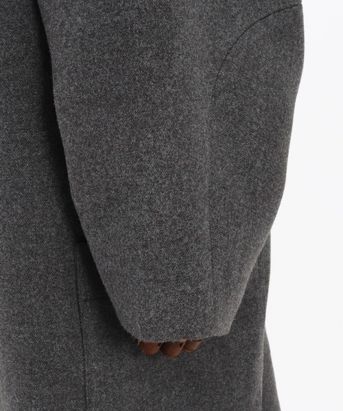 CAMBIO（カンビオ）の「mj7456-Over Size Double Chester Coat チェスターコート（チェスターコート・メンズ・チャコール/ライトベージュ/グレー・M/L）」の22枚目の写真