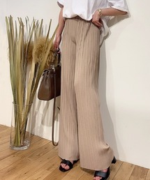 Futier land | [低身長向け/高身長向けサイズ対応]ランダムプリーツロングパンツ(その他パンツ)