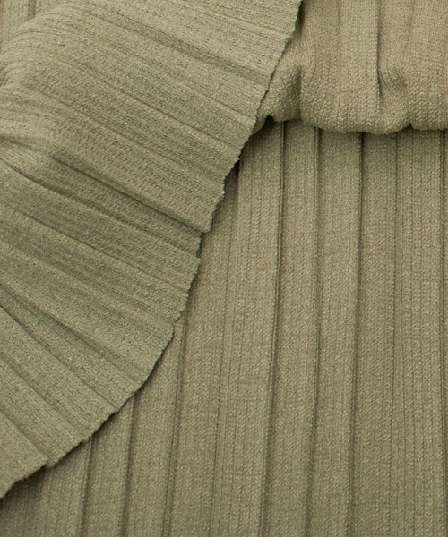 Futier land(フューティアランド)の「好みの長さにセルフカット調整できる♪ランダムプリーツロングパンツ(その他パンツ・レディース・ブラック/テラコッタ/モカ/ライトベージュ/ピンク/ベージュ/ライトカーキ/グリーン/ライトイエロー/ミント/ライトグリーン/チャコールグレー・FREE)」の18枚目の写真